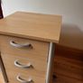 Bedside cabinet with 3 drawers Image 2