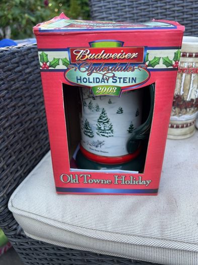 budweiser mug