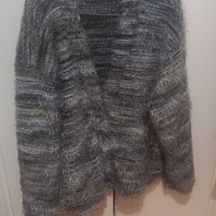 ladies fluffy cardigan