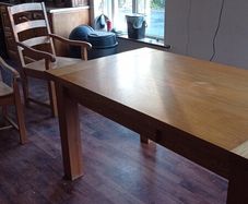 Solid Oak Kitchen Table