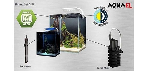 Aquael Shrimp Set Smart Day&night 30 White