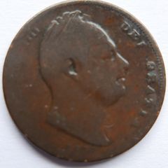 King William IIII Farthing Coin 1836