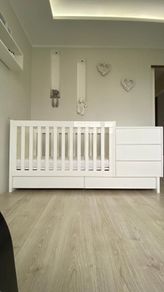 Baby cot with mattress