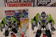 Angry Birds Transformers Jenga Hasbro Game