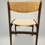 Set of 4 Mid-Century Danish Stained Oak Dining Chairs attributed to Erik Buch. Image 7