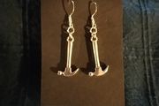 Silver Hammer Earrings