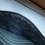 Sage Green Croc Clutch Hand-held Purse Image 4