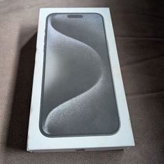 iphone 15 pro max 256gb empty box with genuine braided type c cable