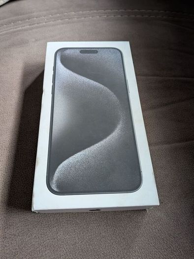 iphone 15 pro max 256gb empty box with genuine braided type c cable
