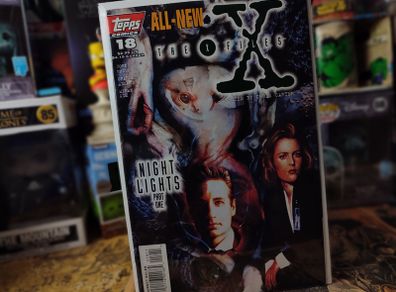 The X-Files ! Issue #18 ! Night Lights Part 1 ! 1996 ! by Topps Comics !