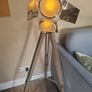 Industrial/ nautical/ retro style adjustable height floor lamp Image 2