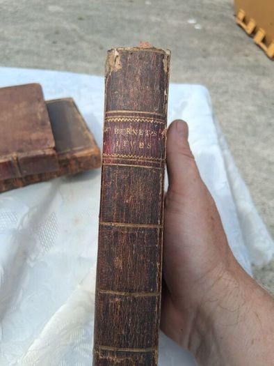 9 X Georgian Leatherbound Books(Some Irish Interest)