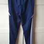 Adidas navy tracksuit bottoms age 11-12 Image 3