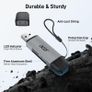acer SD Card Reader, USB C & USB 3.0 Memory Card Reader Adapter Supports SD/Micro SD/SDHC/SDXC/MMC, Compatible with iPhone 15 Pro, MacBook Pro/Air, iPad Pro 2021, Galaxy S22, Pixel, XPS 13, etc. Image 7