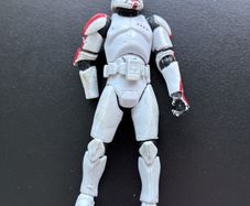 Star Wars Legacy Saga Legends Red Clone Trooper Officer (2008)