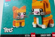 Lego 40480 ginger tabby cats