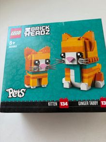 Lego 40480 ginger tabby cats