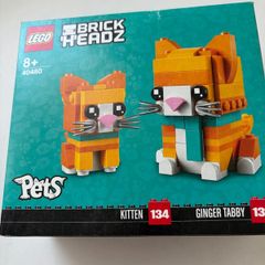 Lego 40480 ginger tabby cats