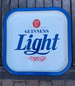Rare Guinness Light Waiters Tray.
