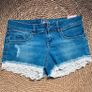 Superdry Womens Lace Edge Hot Shorts 26 Bnwt Image 6