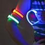 LED Safety armband. Reflective wrist arm ankle strap. Dog collar. Image 2