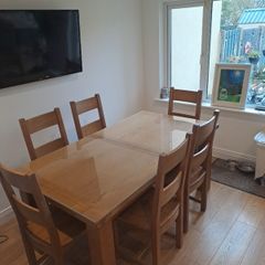 dining table and chairs