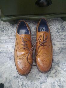 men's tan leather shoes by giorgio