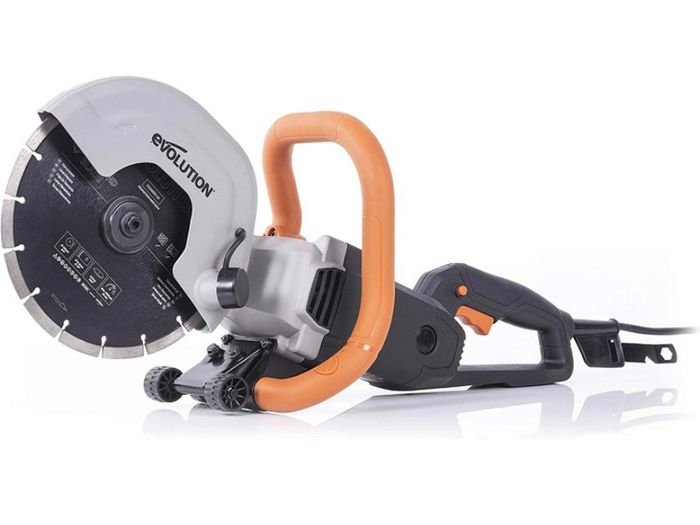 230mm Concrete Saw - 2000W Motor, No Gas, 90 mm Cut, Incl Diamond Masonry Blade, 230V (FREE POSTAGE)