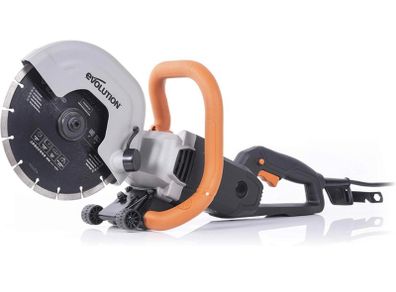 230mm Concrete Saw - 2000W Motor, No Gas, 90 mm Cut, Incl Diamond Masonry Blade, 230V (FREE POSTAGE)