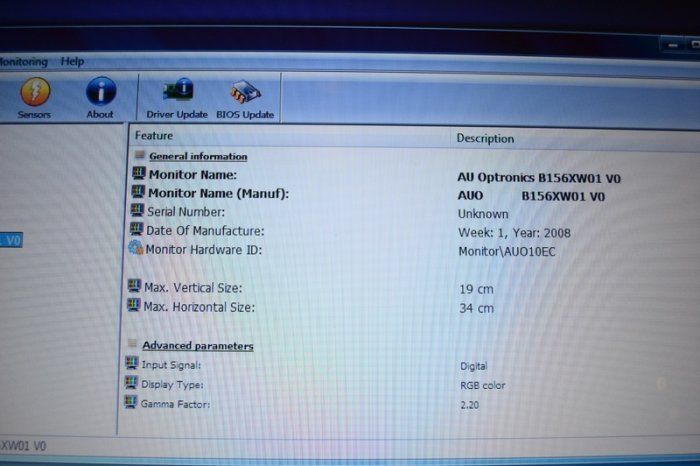 15.6 - inch CCFL Screen for Laptop