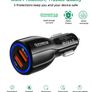 Car Charger USB C Lighter USB Charger, 2 Ports Car Charger Mobile Phone, Quick Charge PD Ports and QC 3.0 Compatible with iPhone13, iPad Samsung Galaxy,Huawei, Xiaomi, Tablet Image 8