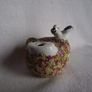 19th Century Staffordshire Pottery "Bird on Nest" Quill Holder Image 5