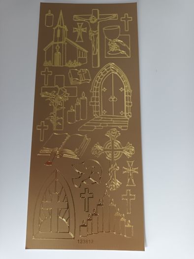 Craft Stickers - Church