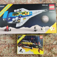 Lego Space System 10497: Galaxy Explorer + Lego 40580: Blacktron Cruiser