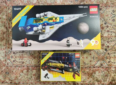 Lego Space System 10497: Galaxy Explorer + Lego 40580: Blacktron Cruiser