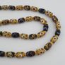 Vintage Venetian style Eyes Glass & Old Face Pendant Glass Beads Necklace Image 10