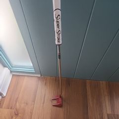 Golf Odyssey OWorks Red Putter new grip