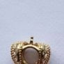 Pandora 14K Gold Crown with Diamonds Image 4