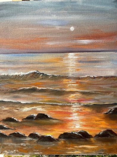 Final PRICE DROP oil painting
