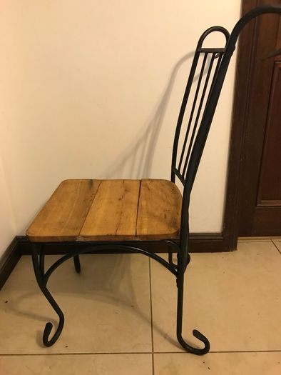 Two Metal Chairs