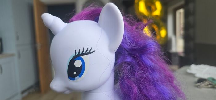 8 inch Rarity Styling Large knotty Hair Brushable 2013 HTF MLP G4 My Little Pony