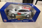 Ford Focus RS WRC 02 Wales 1/18 Burago extremely rare