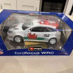 Ford Focus RS WRC 02 Wales 1/18 Burago extremely rare