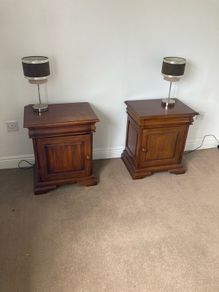 Antique Bedside Lockers