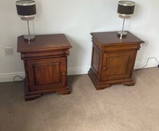 Antique Bedside Lockers