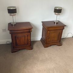 Antique Bedside Lockers
