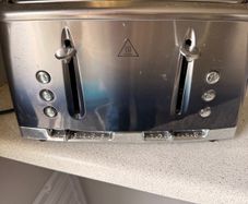 Toaster and kettle