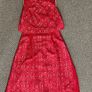 lace red dress Image 5