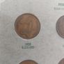 coin folder including full set of pennys including rare 1940 Image 6