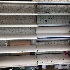 7 foot wide 6 foot high shelving